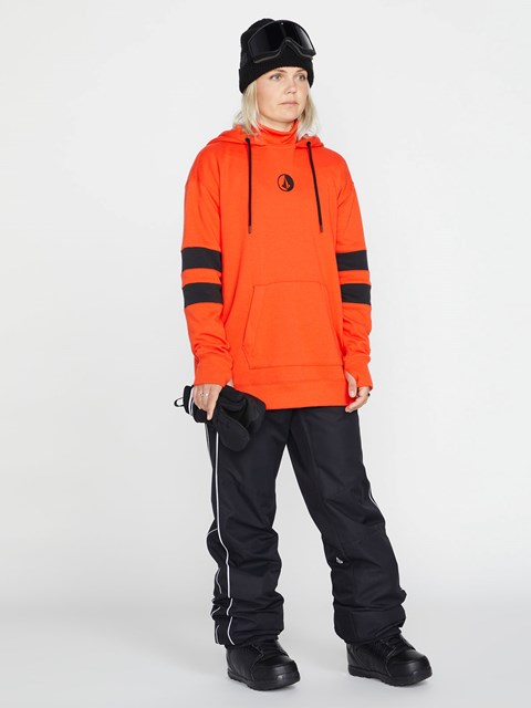 Volcom Banded Hoodie Orange | DCH127698