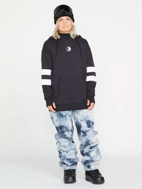 Volcom Banded Hoodie Svarta | CVM902875