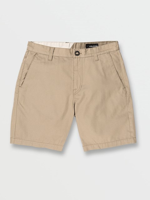 Volcom Barracks Relaxed Chino Shorts Khaki | RDP271650