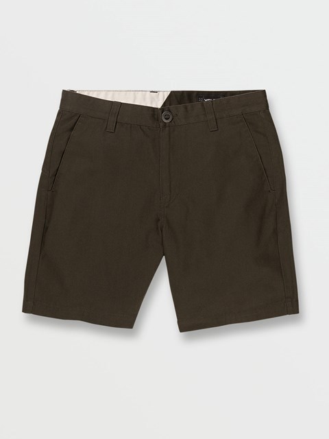 Volcom Barracks Relaxed Chino Shorts Svarta | BUT196385