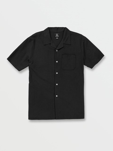 Volcom Beaumate Korta Sleeve Shirt Svarta | OGR315096