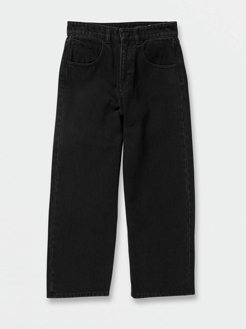 Volcom Billow Loose Fit Jeans Svarta | WXK801632