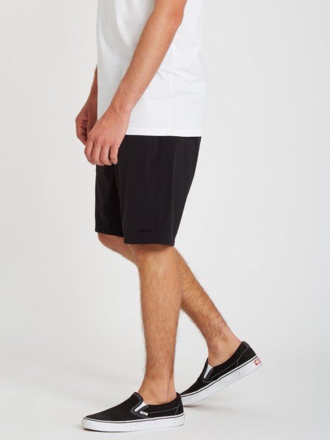 Volcom Bohnes Hybrid Shorts Svarta | TQY326458