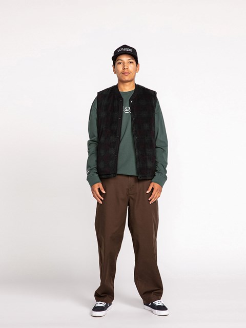 Volcom Bowered Reversible Vest Svarta | DNJ461073