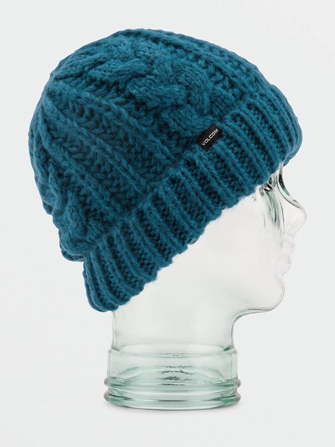 Volcom Cable Hand Knit Beanie Blå | RKD427951