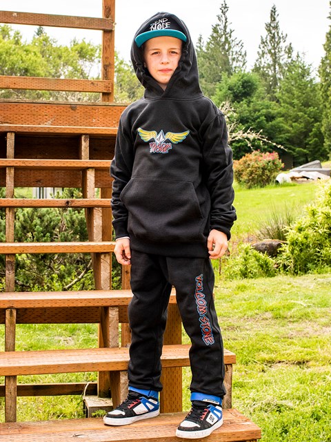 Volcom Caiden Fleece Pants Svarta | GRL078246