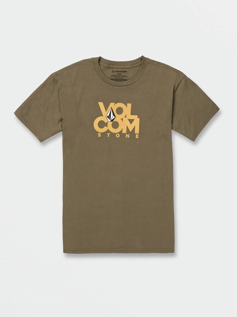 Volcom Clipstacker Korta Sleeve Tee Military | HTR286953