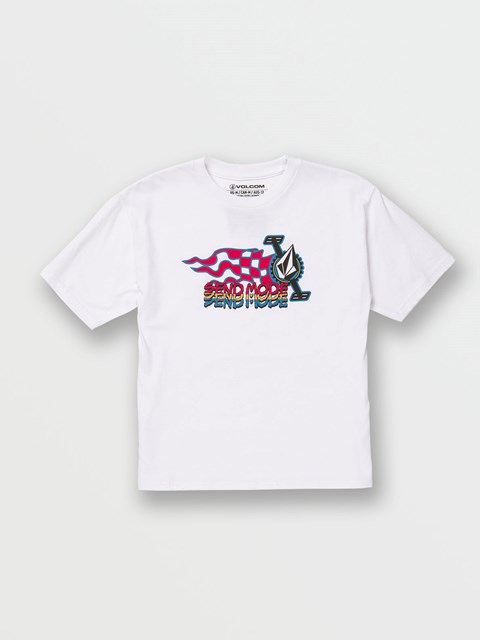 Volcom Crank It Up Korta Sleeve Tee Vita | YCZ487359