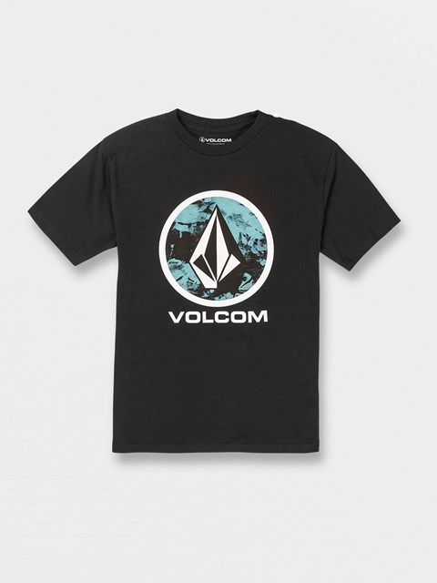 Volcom Crisp Stone Korta Sleeve Tee Svarta | MHC153796