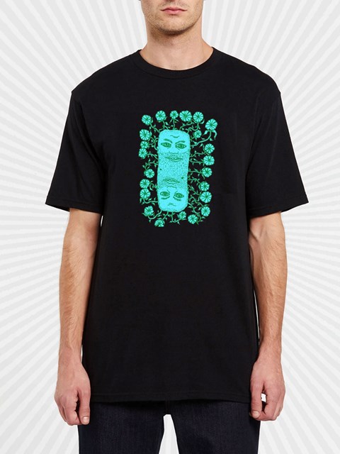 Volcom DIY'D Korta Sleeve Tee Blommiga Blå | BDL432951