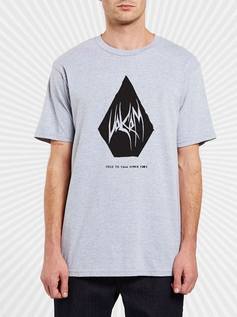 Volcom DIY'D Korta Sleeve Tee Grå | YSR293758