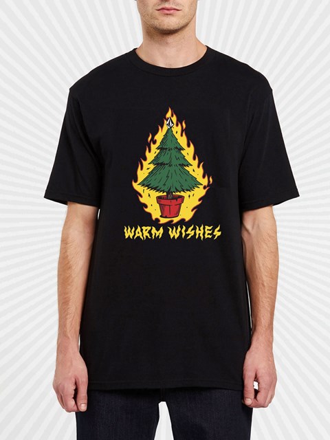 Volcom DIY'D Korta Sleeve Tee Svarta | ILZ529138