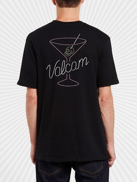 Volcom DIY'D Korta Sleeve Tee Svarta | NHQ465193