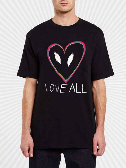 Volcom DIY'D Korta Sleeve Tee Svarta | QGK069751