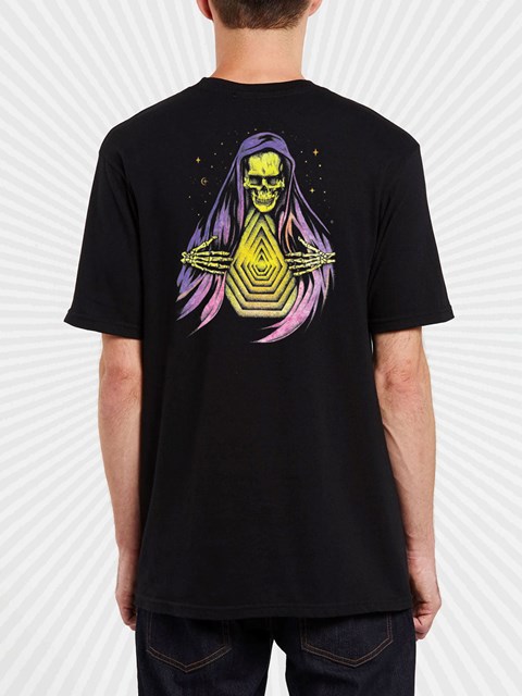 Volcom DIY'D Korta Sleeve Tee Svarta | QTU107423
