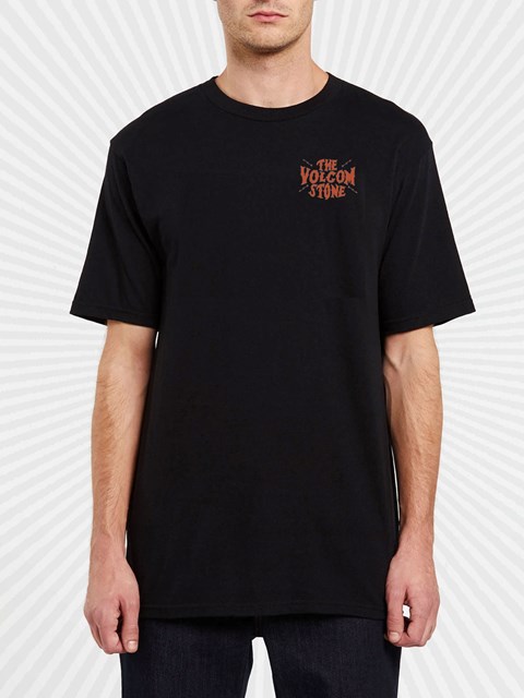 Volcom DIY'D Korta Sleeve Tee Svarta | SAG983205