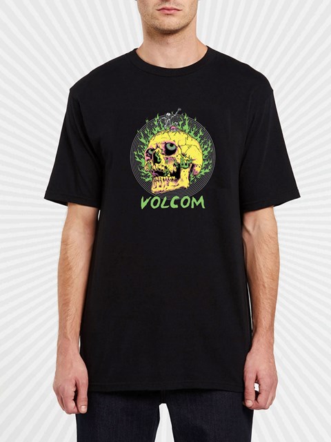 Volcom DIY'D Korta Sleeve Tee Svarta | SCG206591