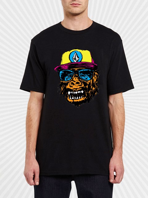 Volcom DIY'D Korta Sleeve Tee Svarta | ZKB690234