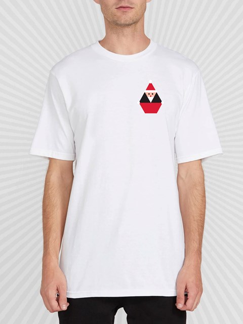 Volcom DIY'D Korta Sleeve Tee Vita | FIK307586