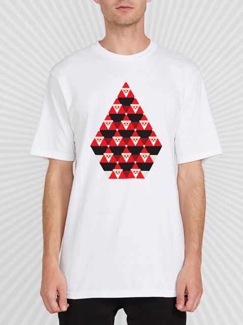 Volcom DIY'D Korta Sleeve Tee Vita | NOK851670