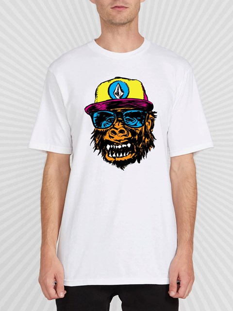 Volcom DIY'D Korta Sleeve Tee Vita | TWS217945