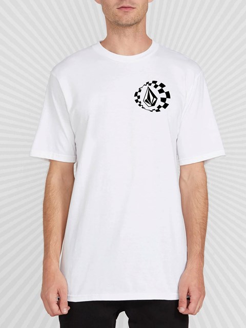 Volcom DIY'D Korta Sleeve Tee Vita | WVB217856