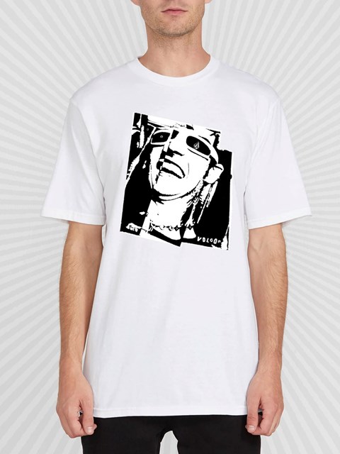 Volcom DIY'D Korta Sleeve Tee Vita | XRI395624