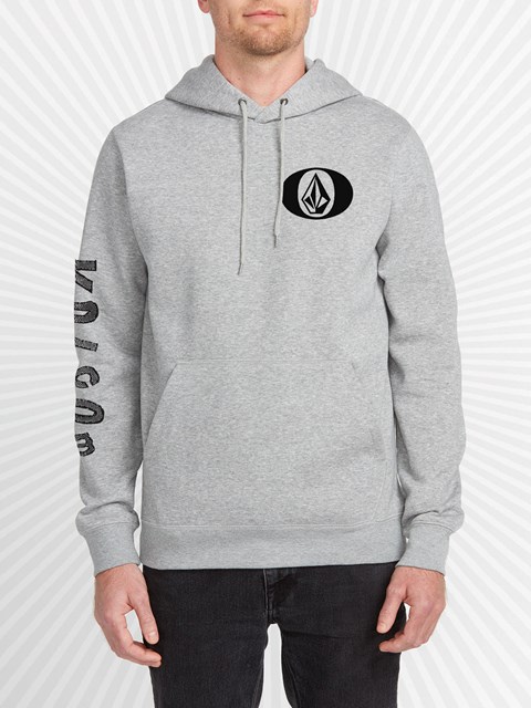 Volcom DIY'D Pullover Hoodie Grå | RNE529170