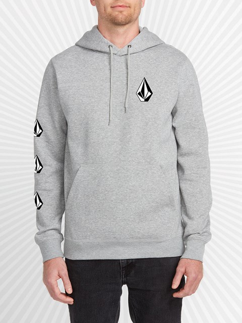Volcom DIY'D Pullover Hoodie Grå | TEV378509