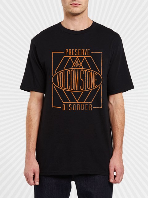 Volcom DIY’D Korta Sleeve Tee Svarta | QPJ167829