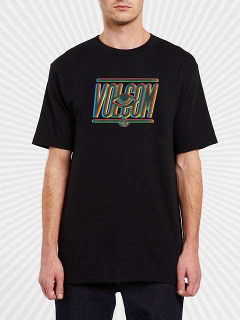 Volcom DIY’D Korta Sleeve Tee Svarta | ZYG943751