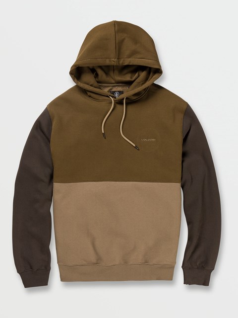 Volcom Divided Pullover Hoodie Gröna | SOM564913
