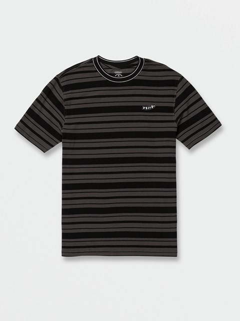 Volcom Dosage Crew Korta Sleeve Shirt Storm Cloud | KLR274068
