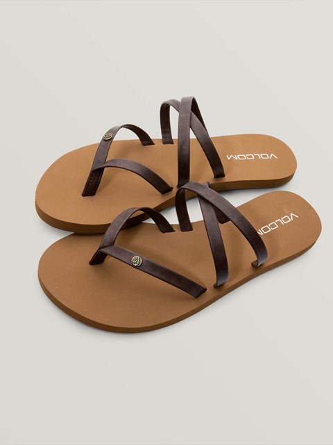 Volcom Easy Breezy Ii Sandal Bruna | ZFT314652