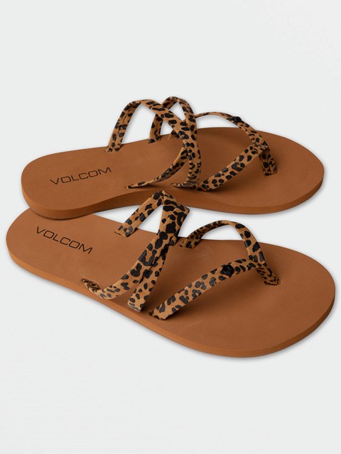 Volcom Easy Breezy Ii Sandal Cheetah | XRI027154