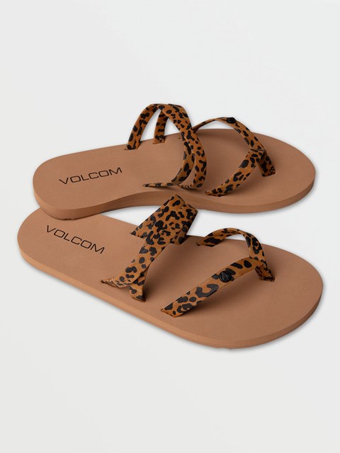 Volcom Easy Breezy Sandal Cheetah | ADG207584