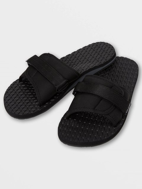 Volcom Eco Recliner Badtofflor Svarta Grå | MIF394708