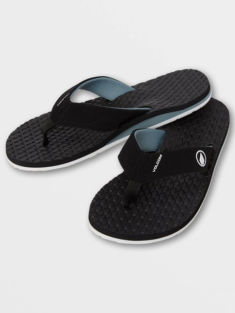Volcom Eco Recliner Sandal Grå Blå | JQD132874