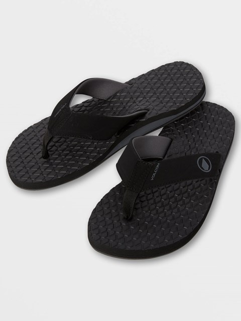 Volcom Eco Recliner Sandal Svarta Grå | LJA780541