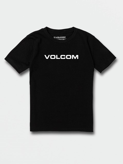 Volcom Euro Korta Sleeve Tee Svarta | ECA702146
