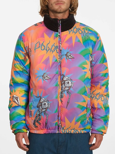 Volcom Featured Artist Chrissie Abbot X French Jacket Print | UDZ150342