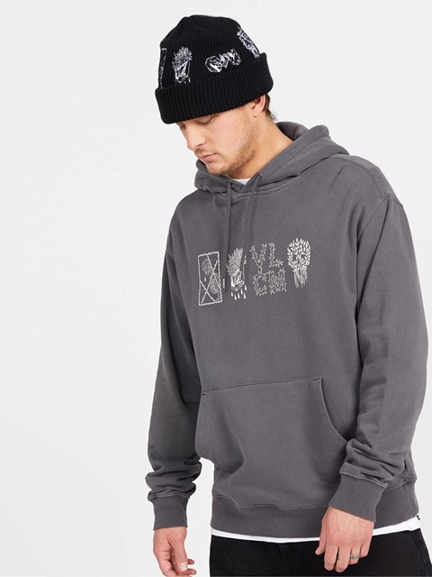 Volcom Featured Artist Vaderetro Pullover Hoodie Svarta | QET148963