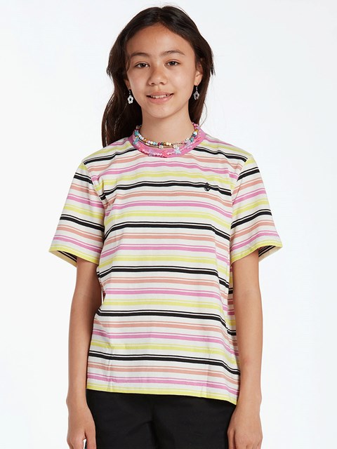 Volcom Flash of Light Korta Sleeve Fuschia | SMR689123
