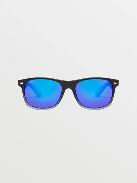 Volcom Fourty6 Sunglasses Svarta Blå | FMW086743