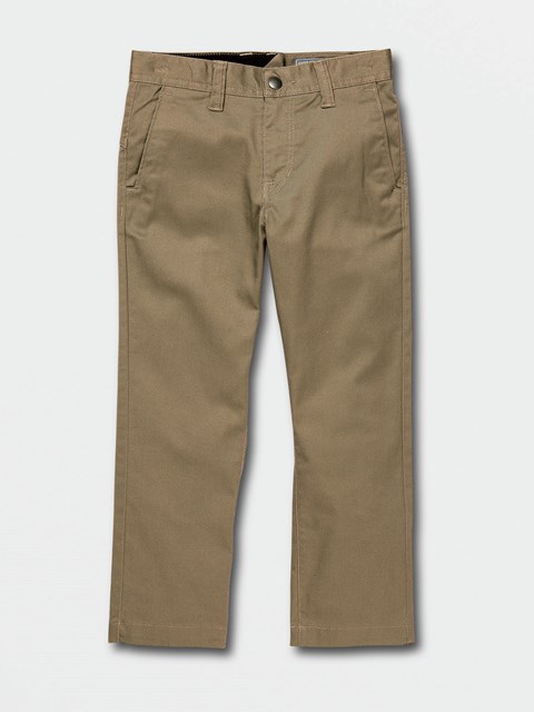 Volcom Frickin Modern Stretch Pants Khaki | HDT641028