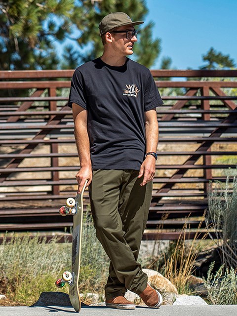 Volcom Frickin Regular Stretch Pants Military | HGI702965