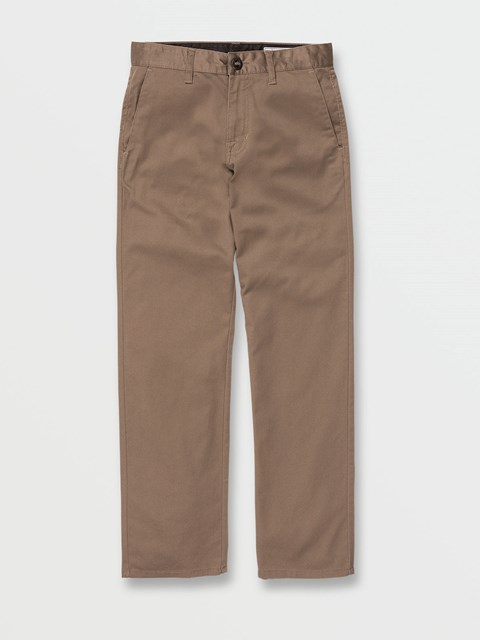 Volcom Frickin Regular Stretch Pants Mushroom | HIZ840936
