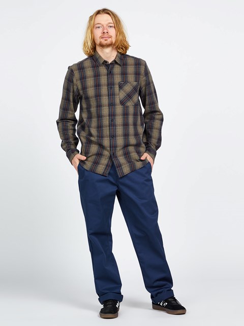 Volcom Frickin Skate Chino Pants Indigo | QOZ425398