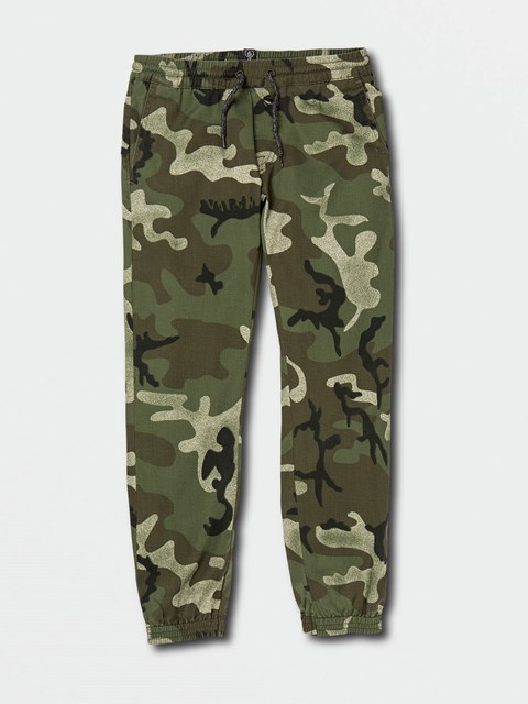 Volcom Frickin Slim Jogger Pants Army | TDX891463