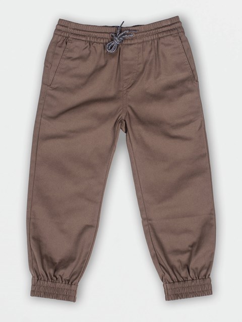 Volcom Frickin Slim Jogger Pants Mushroom | OAT907842